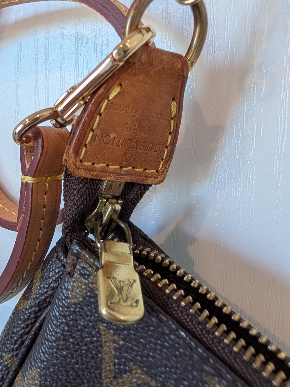 Louis Vuitton Vintage Brown Monogram Pochette - Picture 6 of 9